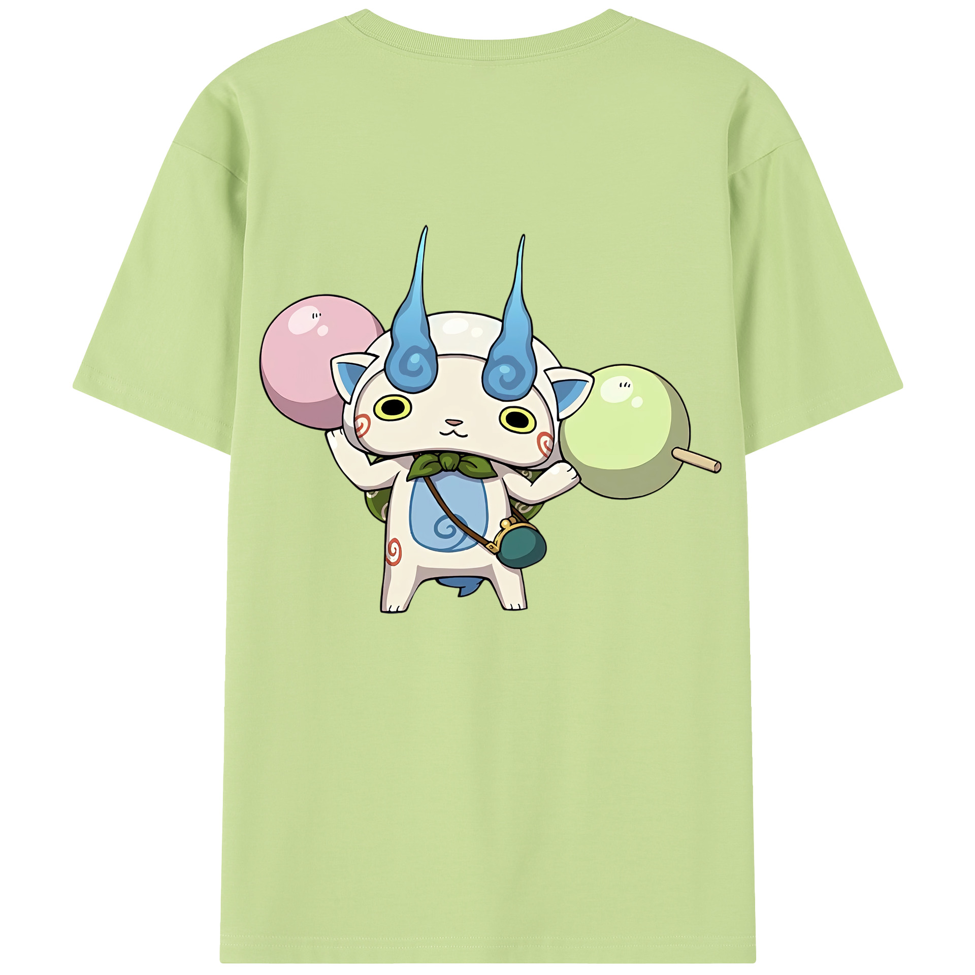 （画像用） 妖怪ウォッチ Yo-kai Watch 綿100％半袖Tシャツ（背面プリント）